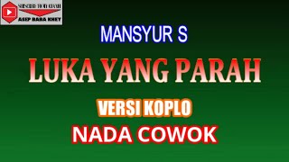 Download lagu KARAOKE VERSI KOPLO LUKA YANG PARAH - MANSYUR. S (COVER) NADA COWOK mp3