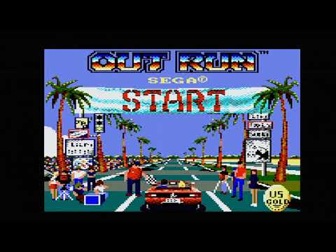 Out Run - Amstrad CPC Longplay