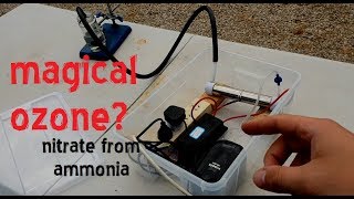 Nitrate from Ammonia using Air