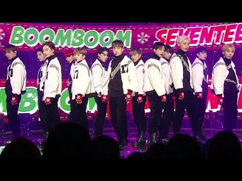 "POWERFUL" SEVENTEEN (Seventeen) - BOOMBOOM (Boom Boom) @ popular song Inkigayo 20161218
