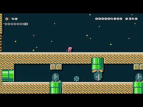 Spiky Night by looygi - Super Mario Maker 2 - No Commentary 1ca