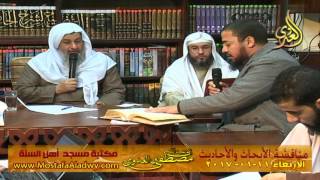 مناقشة الأبحاث والأحاديث بمكتبة مسجد أهل السنة بمنية سمنود 11 01 2017  2
