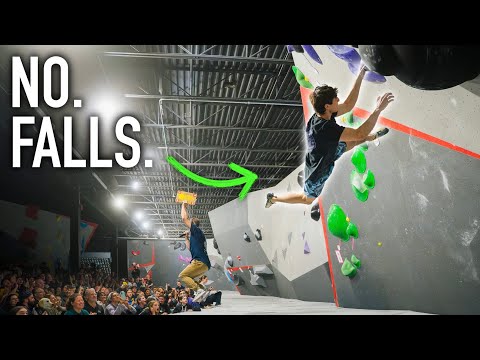 I FLASHED an ENTIRE BOULDER COMPETITION?!