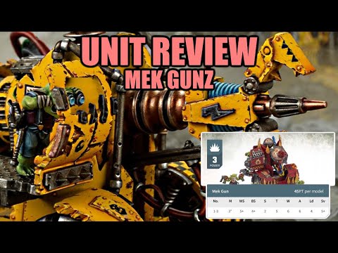 Ork Mek Gunz Unit Review │ Warhammer 40k 9th Edition Tactics