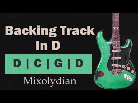 Backing Track in D ( Mixolydian )