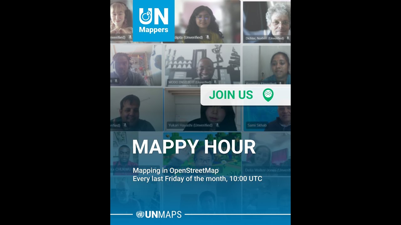 UN Mappers Mappy Hour (July 2025)