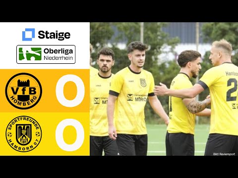 VfB Homberg - Sportfreunde Hamborn 07 | Highlights Oberliga Niederrhein 1. Spieltag