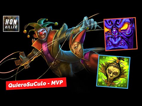 HoN Puppet Master ELDER PARASITE with SHRUNKEN HEAD - MVP