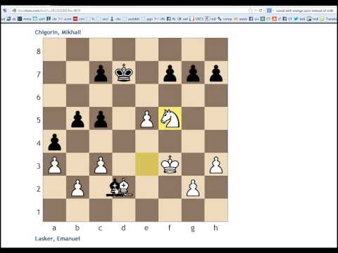 Key Moments in Chess History #98: St Petersburg 1895/96 - Lasker vs Chigorin