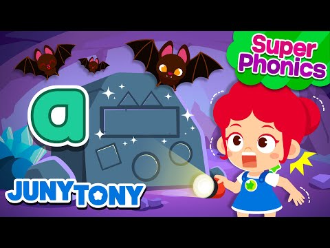 ⭐Super Phonics | Short A vs. Long A | Can You Play the Shape Game? | Phonics Song | JunyTony