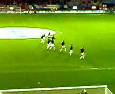 Warming-up Sparta-NAC beker 31-10-2007