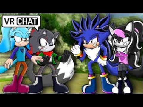 SST and Harmony meet Cals the Wolf in VRChat