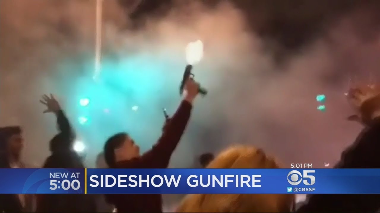 Video: Man Fires Automatic Weapon At East Bay Sideshow