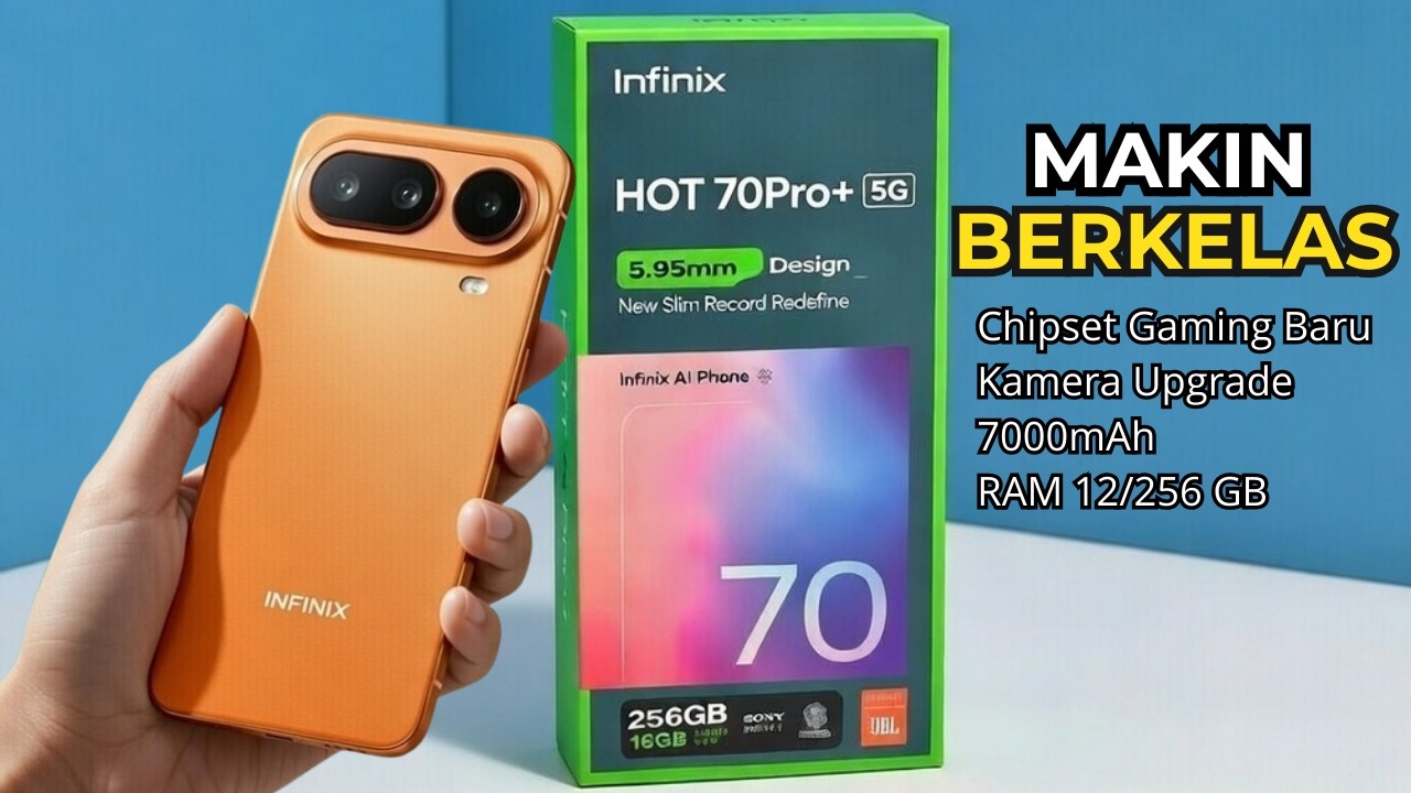 GILA CEPET BANGET‼️INFINIX HOT 70 PRO+ 5G DATANG BAWA KEJUTAN BESAR