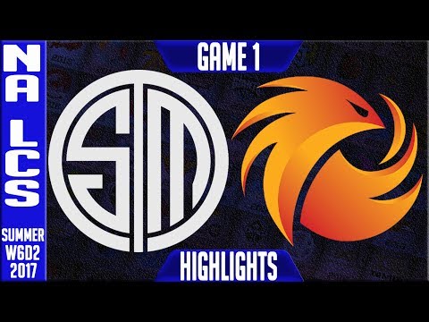 TSM vs P1 Highlights Game 1 - NA LCS week 6 Summer 2017 - Team Solomid vs Phoenix1 G1