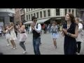 "Flashmob in Oslo" Daft Punk - One More Time ...