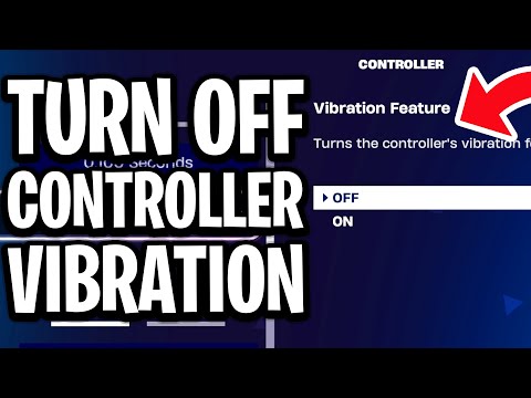 How to Turn Off Controller Vibration on Fortnite 2026 - Full Guide