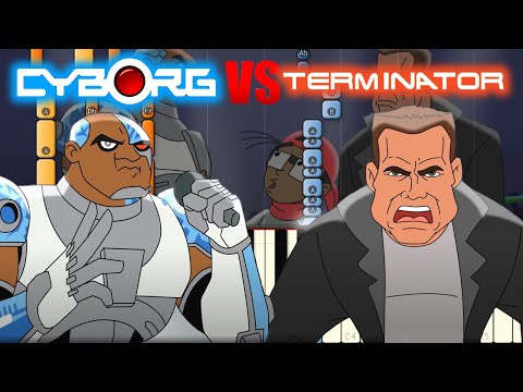 Cyborg Vs Terminator (Beatbox Battle on PIANO)