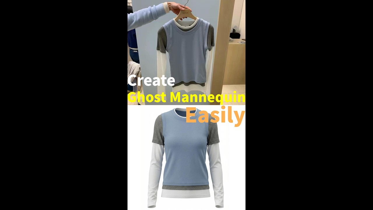 3 Simple Steps to Get Your Ghost Mannequin Image