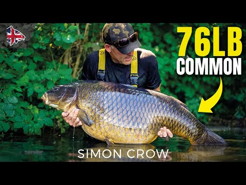 EPIC Monster Carp Fishing in Germany | Simon Crow Lands 76lb 'Black Spot' & 2 More 55lb + Carp!