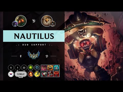 Nautilus Support vs Bard - KR Challenger Patch 14.11
