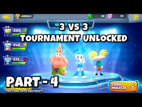 Super Brawl Universe - Part 4 Tournament Unlocked 3 v 3 Walkthrough Gameplay (iOS, Android)