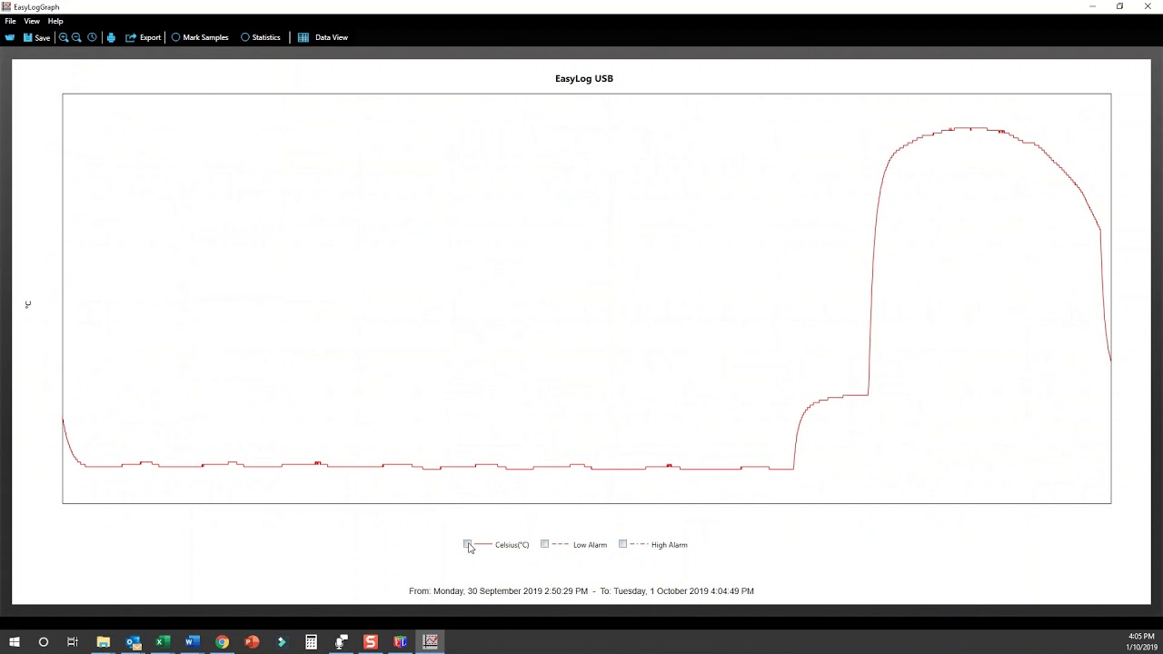 How to stop and download data from your Lascar data logger using the EasyLog USB software