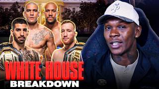'I Want Alex to WIN' 🗿| Israel Adesanya Life Update & UFC White House Breakdown