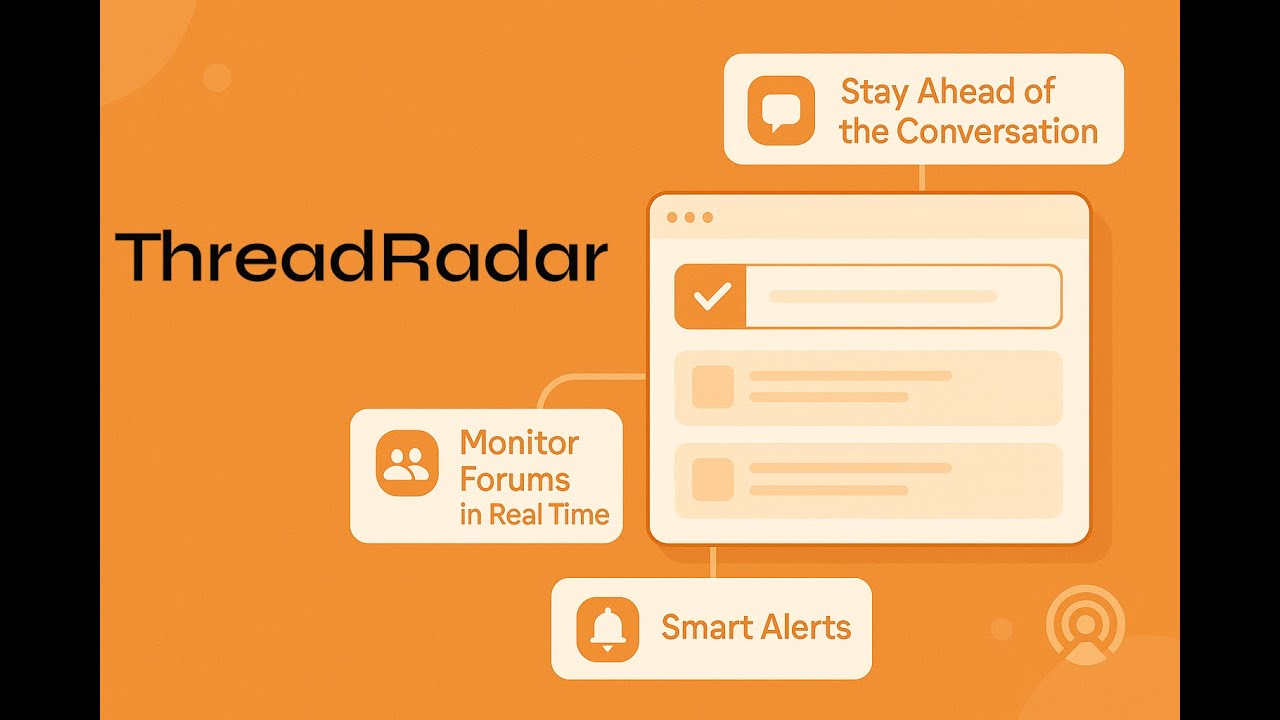 ThreadRadar video preview