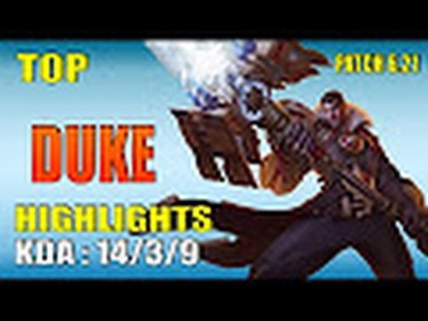SKT Duke Jayce vs Poppy -  Top NA SoloQ  -  Highlights LOL 2016
