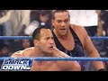 The Rock Rob Van Dam Vs Chris Jericho Test Part 1 SMACKDOWN