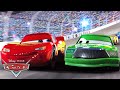 Lightning McQueen & Chick Hick's Rivalry | Pixar Cars
