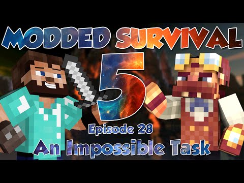 Mr.Gibbs - Minecraft | Modded Survival 5 Ep.28 - An Impossible Task