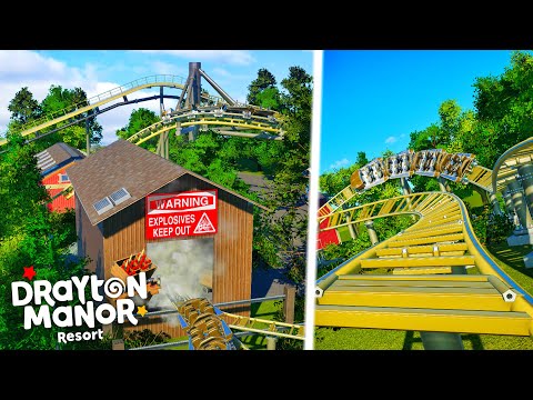 Drayton Manor NEW for 2024 Lift & Launch Rollercoaster POV