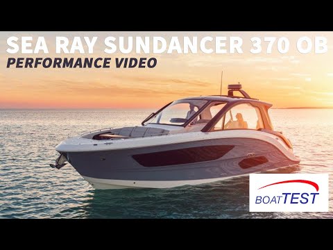 Sea Ray 370 Sundancer Outboard video