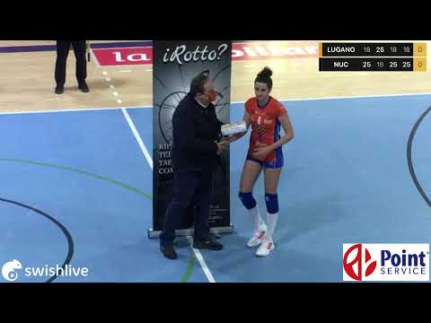 SWISS VOLLEYBALL CHAMPIONSHIP LUGANO VS NUC