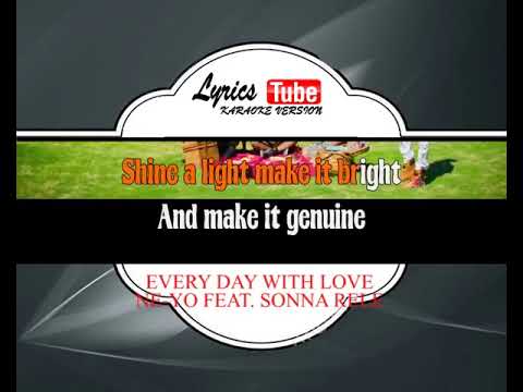 Karaoke Music NE YO FEAT  SONNA RELE - EVERY DAY WITH LOVE