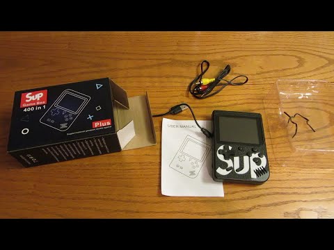 Sup Game Box 400 in1 (Retro Handheld) Review LPOS