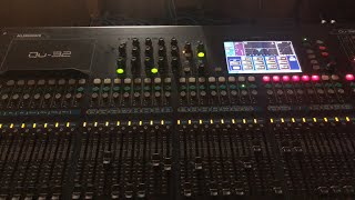 Allen & Heath QU-32 SETUP *
