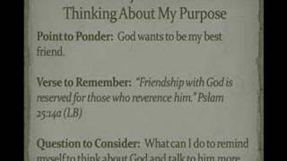 RE: The Purpose Driven Life By Rick Warren (Chapter 11)