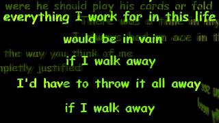 Moonshine Bandits If I Walk Away (Lyrics)