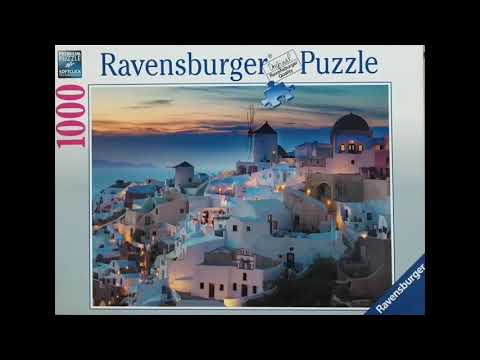 Ravensburger Dėlionė 1000 vnt. - Santorini video
