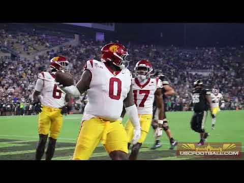 Massive USC DT Jamaal Jarrett scores 70-yard THICC SIX TD vs. Purdue