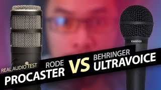 AMAZING $20 Mic Beats Rode Procaster! Behringer XM8500 vs Procaster Review Comparison