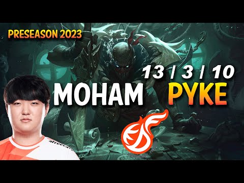KDF Moham PYKE vs NAMI Support - KR Ranked