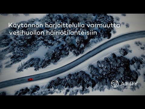 Puhutaan vedestä: Käytännön harjoittelulla oppia ja varmuutta häiriötilanteisiin