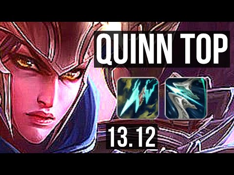 QUINN vs HEIMERDINGER (TOP) | 7/0/2, 1.8M mastery, Rank 7 Quinn, Godlike | EUW Grandmaster | 13.12