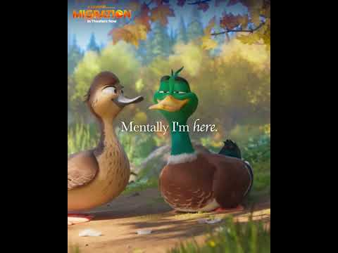 Migration | Mentally I'm Here | #trailer #movies2023 #megaplextheatres #despicableme #minions