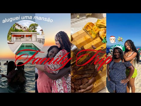 I took my whole family to visit Rio de Janeiro.