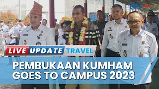 Buka Kumham Goes to Campus 2023 di UMB, Wamenkumham Sempatkan Keliling Lapas di Bengkulu